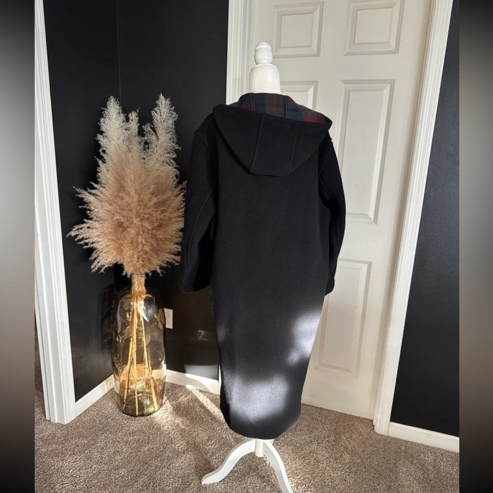 Vintage Orvis Duffle Coat Wool Cashmere Plaid Lined Toggle England 
Size Medium - Picture 4 of 12